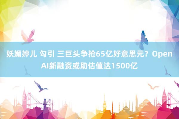 妖媚婷儿 勾引 三巨头争抢65亿好意思元？OpenAI新融资或助估值达1500亿