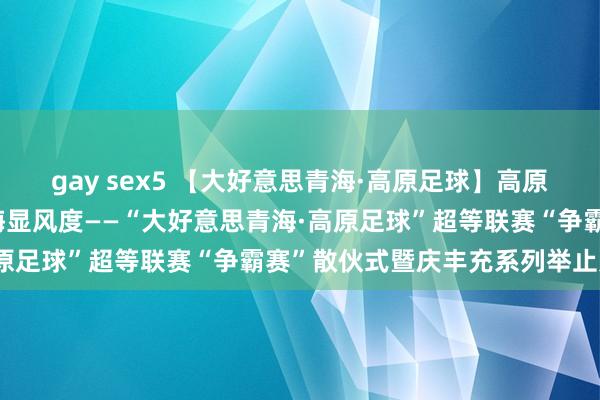 gay sex5 【大好意思青海·高原足球】高原足球展魔力 大好意思青海显风度——“大好意思青海·高原足球”超等联赛“争霸赛”散伙式暨庆丰充系列举止见闻