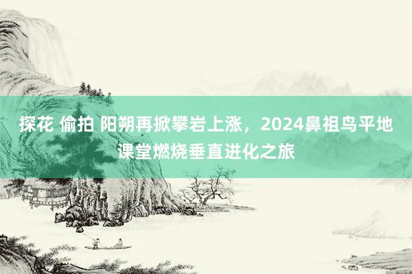 探花 偷拍 阳朔再掀攀岩上涨，2024鼻祖鸟平地课堂燃烧垂直进化之旅